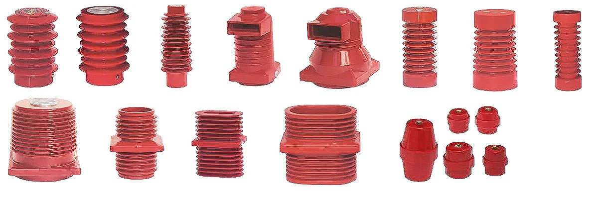 Range of cast epoxy resin insulators and bushings